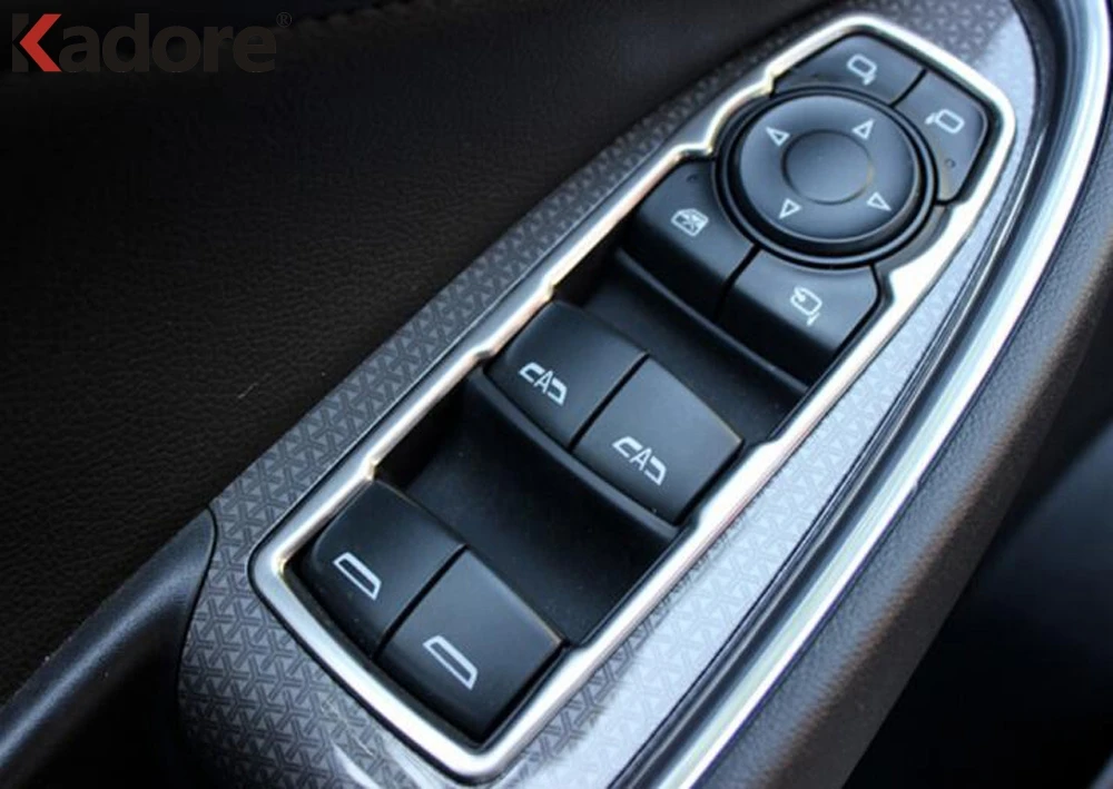 Крышка для стеклоподъемника из нержавеющей стали Chevrolet Malibu 2016 2017 2018 отделка двери