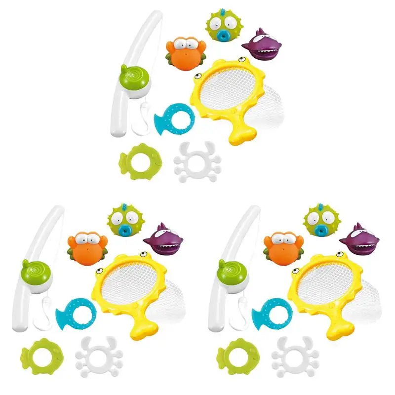 

24 шт., Детские плавающие резиновые игрушки для рыбалки