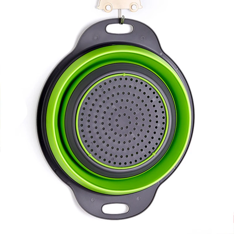 Кухонные аксессуары инструменты складная корзина для мытья фруктов и овощей