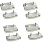 10 шт., пластиковые наконечники для крепления на кровать 55 Х9 мм