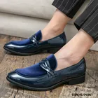 Роскошные дизайнерские новые мужские замшевые Лоскутные черные синие свадебные туфли для встречи выпускников повседневные лоферы на плоской подошве деловые строгие туфли для мужчин