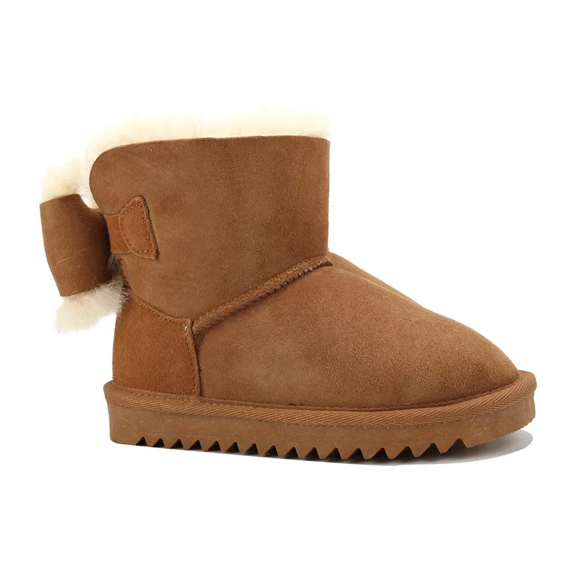 Новинка 2020 теплые водонепроницаемые ботинки ручной работы из натуральной