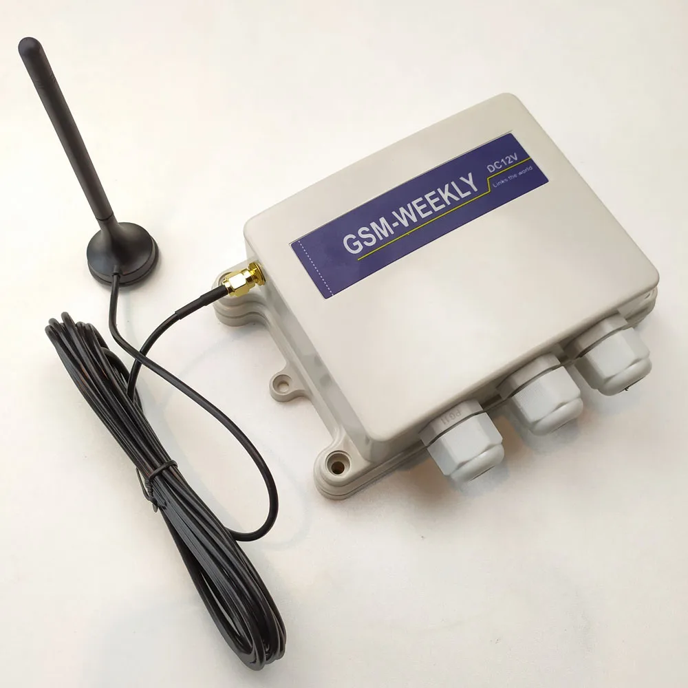 Пульт дистанционного управления GSM с двумя выходами один вход сигнализации и