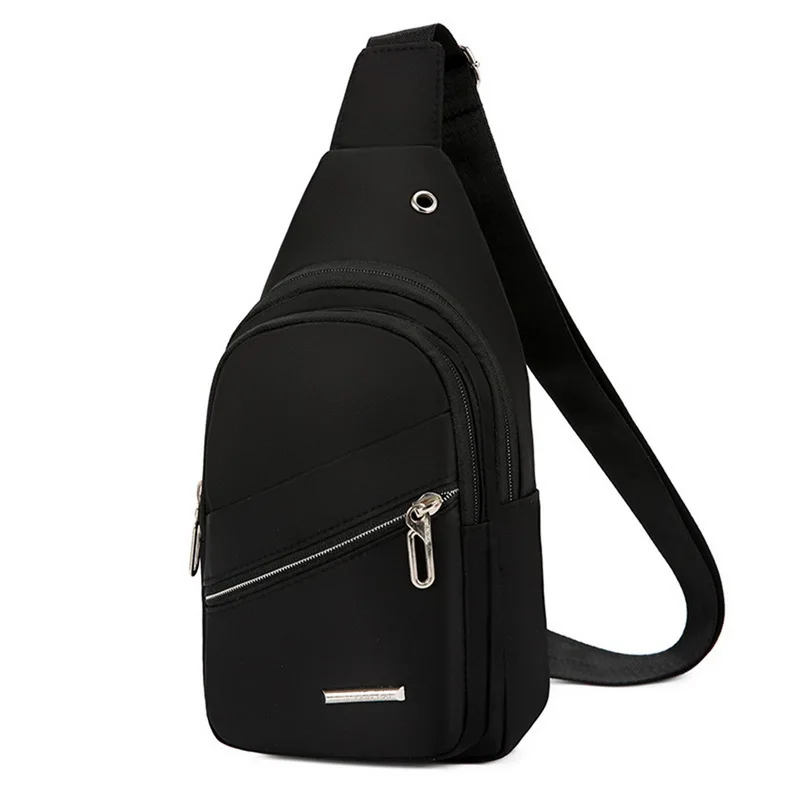 Мужская нагрудная сумка регулируемый портативный слинг для спорта на открытом