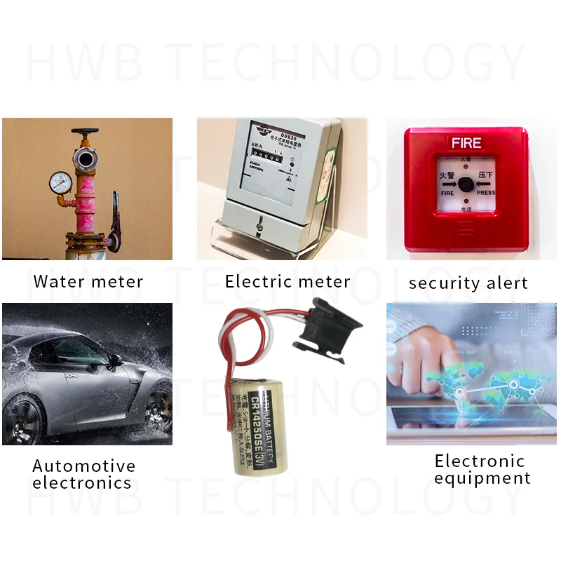 2 упаковки Горячее предложение Новый PLC Промышленный контроль SANYO CR14250SE CR14250 14250 3V