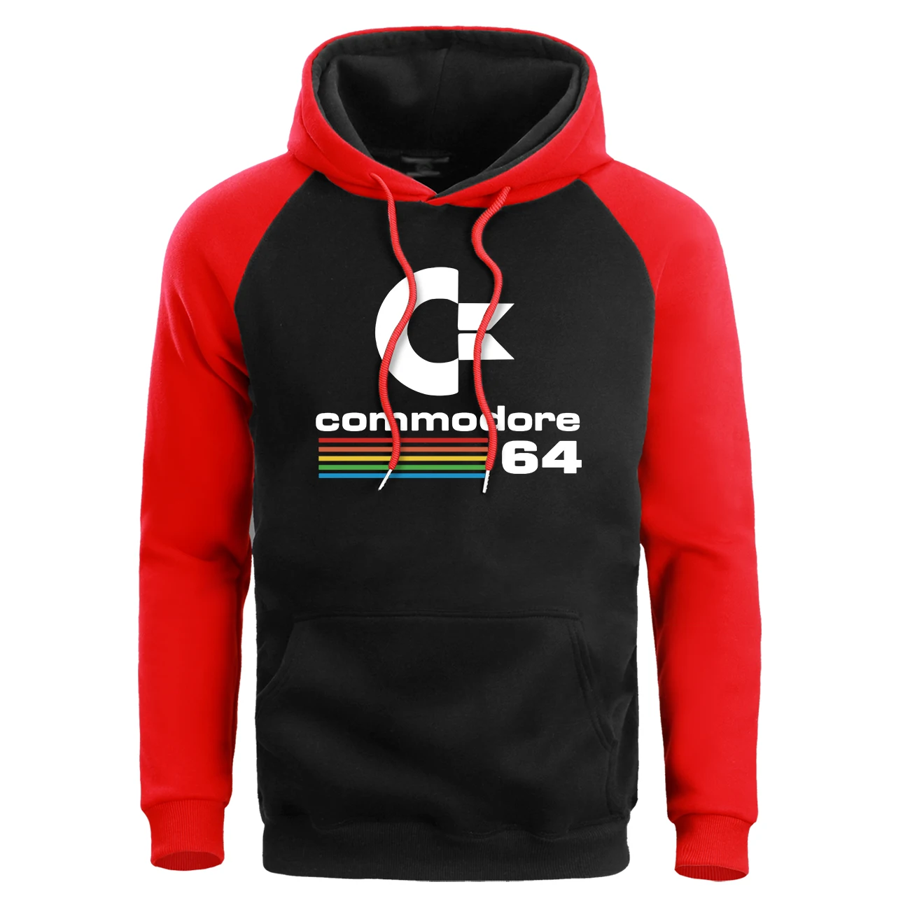 Commodore 64 толстовки для мужчин 2019 осень зима уличная толстовка реглан Harajuku теплая