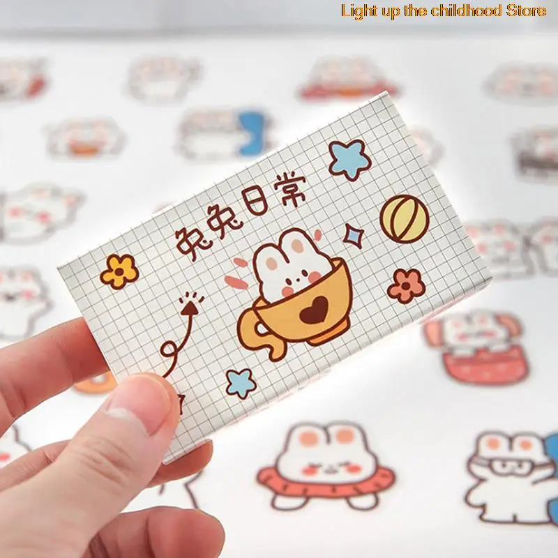 40 шт милый кролик пиво Повседневная жизнь декоративные наклейки Скрапбукинг