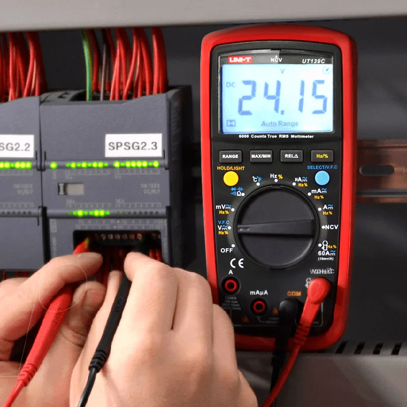 UNI-T Цифровой мультиметр UT139A/UT139C True RMS автоматический измеритель диапазона ручной