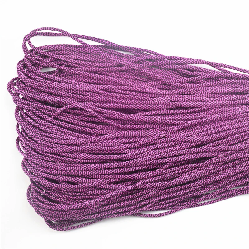 

Оптовая продажа 100 м 550 Паракорд парашютный шнур веревка 7 жильный сердечник Pulseras Panacord подходит для походов на открытом воздухе кемпинга выж...