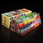 25 в 1 индийские палочки для благовоний, Смешанные палочки для запахов, палочки для благовоний, белый шалфей, розмарин, большое количество сандалового дерева, благовония 200 шт.лот, индийские благовония