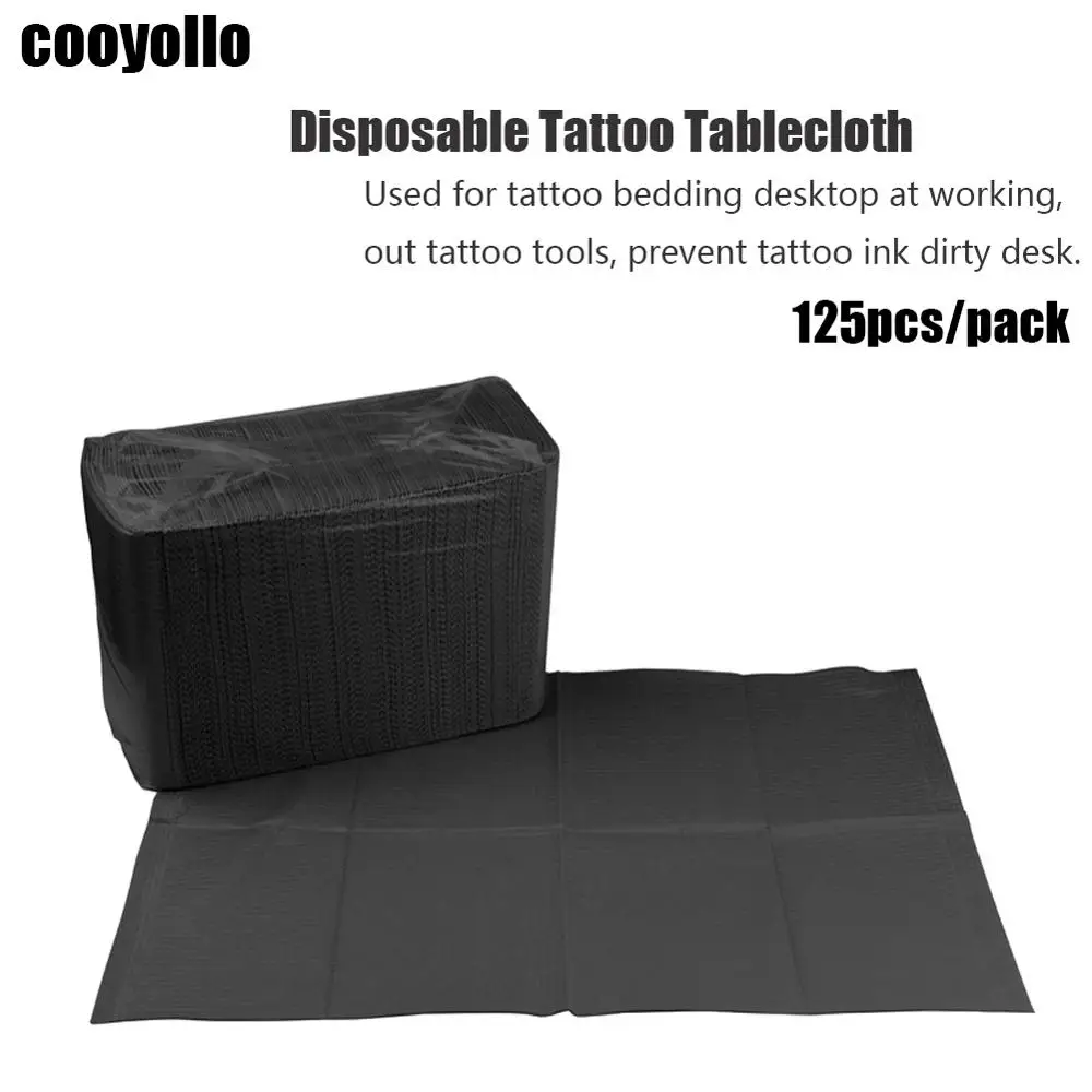 125 шт одноразовая водостойкая Татуировка скатерти стоматологические