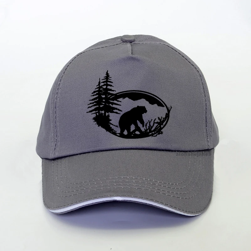 brand russia bear baseball cap hot sales men dad hat fashion outdoor forest bear hip hop cap summer women snapback hats free global shipping