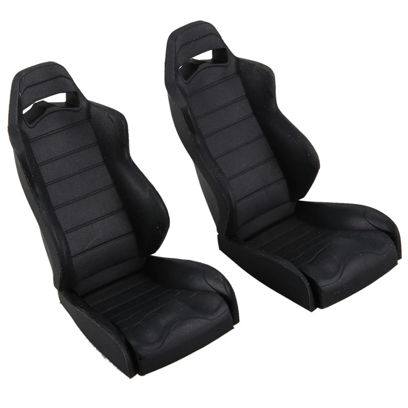 

2 Set RC Car Part: 1 Set 1/10 Simulation Decoration Driver'S Seat,Black & 1 Set Steel Front Axle CVD Drive Shaft