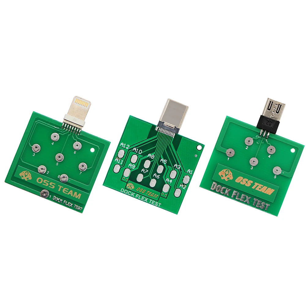 Micro USB испытательная плата для iPhone 11 12 pro 8 7 6 Android Type-C Мобильный телефон батарея