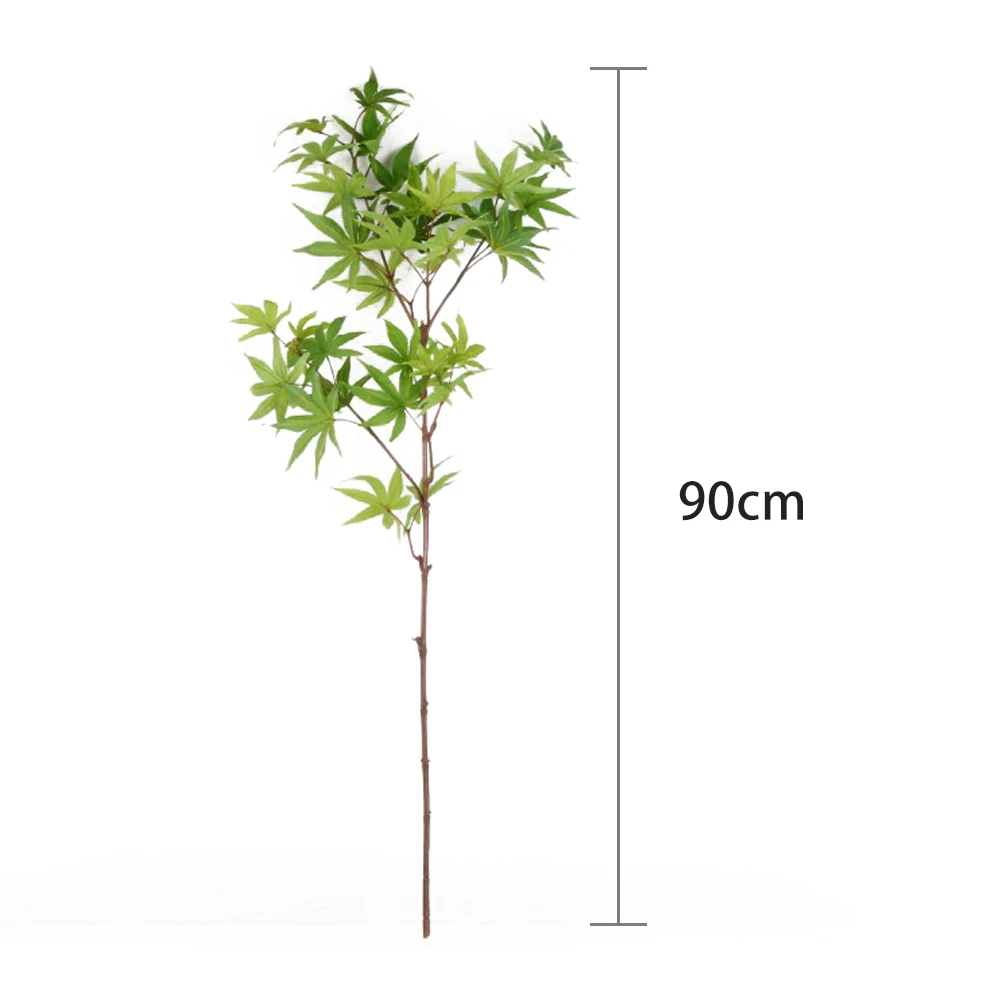 Искусственные кленовые ветки шелковые листья осеннее Моделирование растения