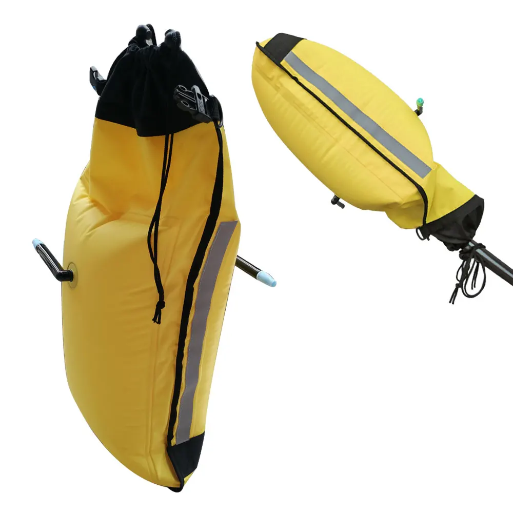 

Canoe Kayak Inflatable Boat Paddle Float Safety Bag With Quick Release Buckle
