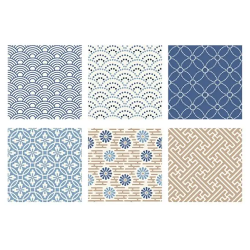 6 шт. водонепроницаемые самоклеящиеся наклейки плитки|Наклейки на стену| |