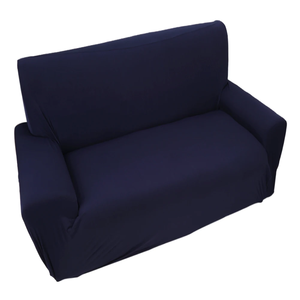 

Two-seat Sofa Slipcover Stretch Elastic Slipcover Sofa Covers Form Fit Solid Color Furniture Protector 145cm-185cm