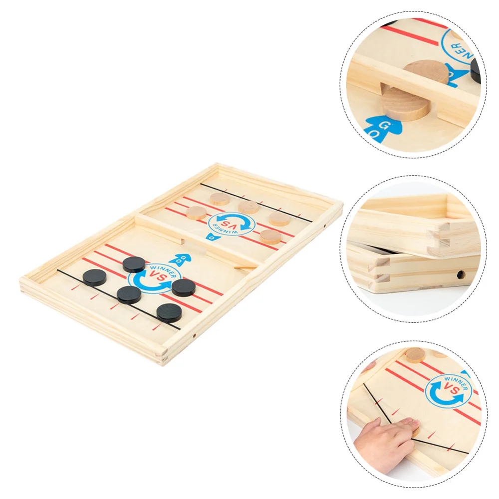 

1Set Creative Bumper Chess Children Ice Hockey Game Party Board Game