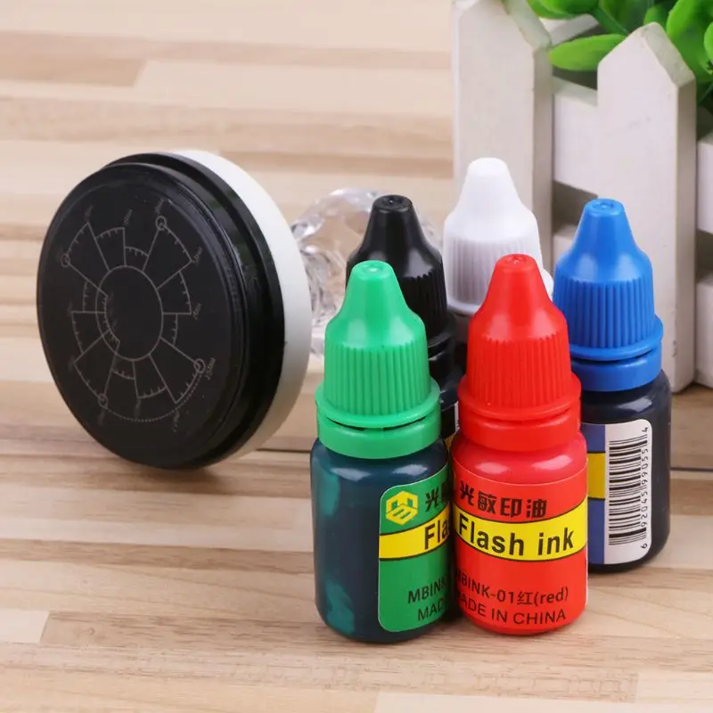 

10ml Flash Refill Ink For Photosensitive Seal Stamp Oil Stamping Machine DIY tool accessories A18 19 Dropship