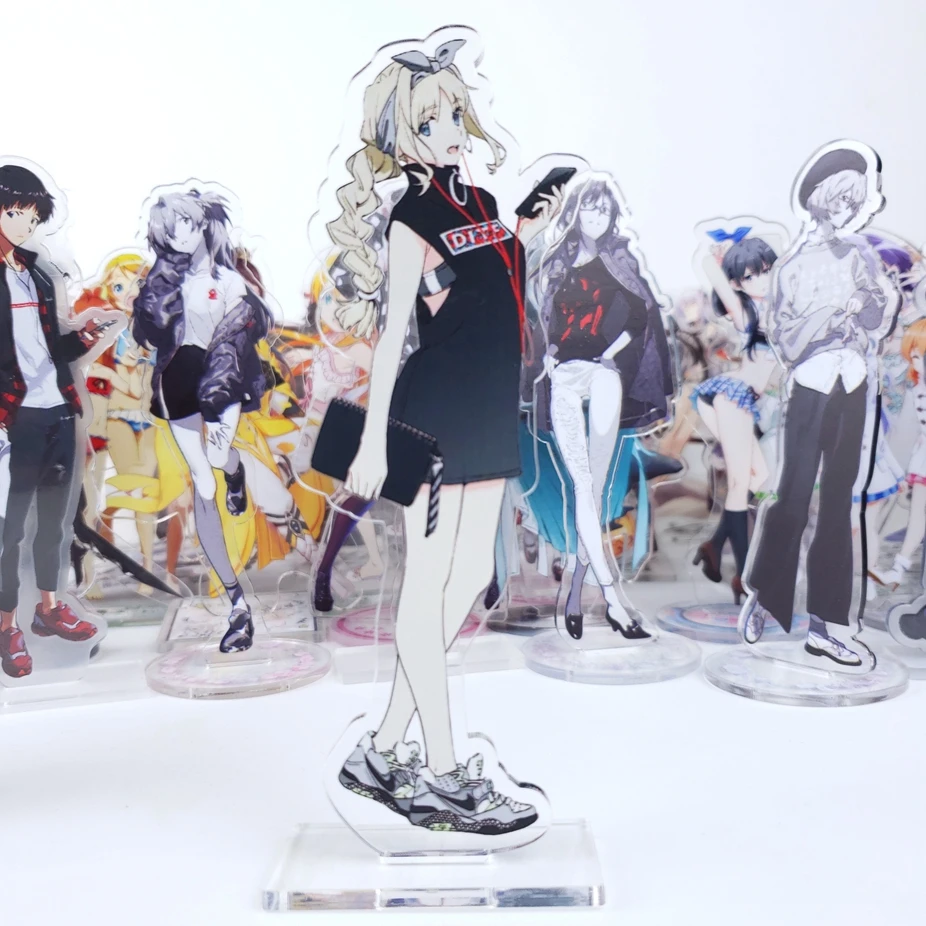 Аниме DARLING в FRANXX 02 ноль два фигурка на акриловой подставке настольное украшение