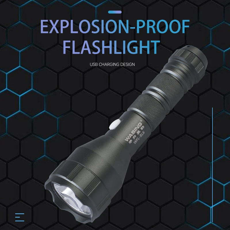 

Tactical LED Flashlight Bright 10W Waterproof Bike Light Aluminum Alloy Rechargeable Torch