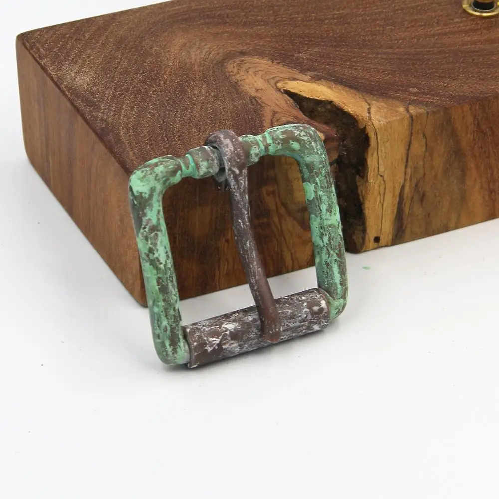Rusty Bronze Buckle Rolling Bar Men's Vintage |