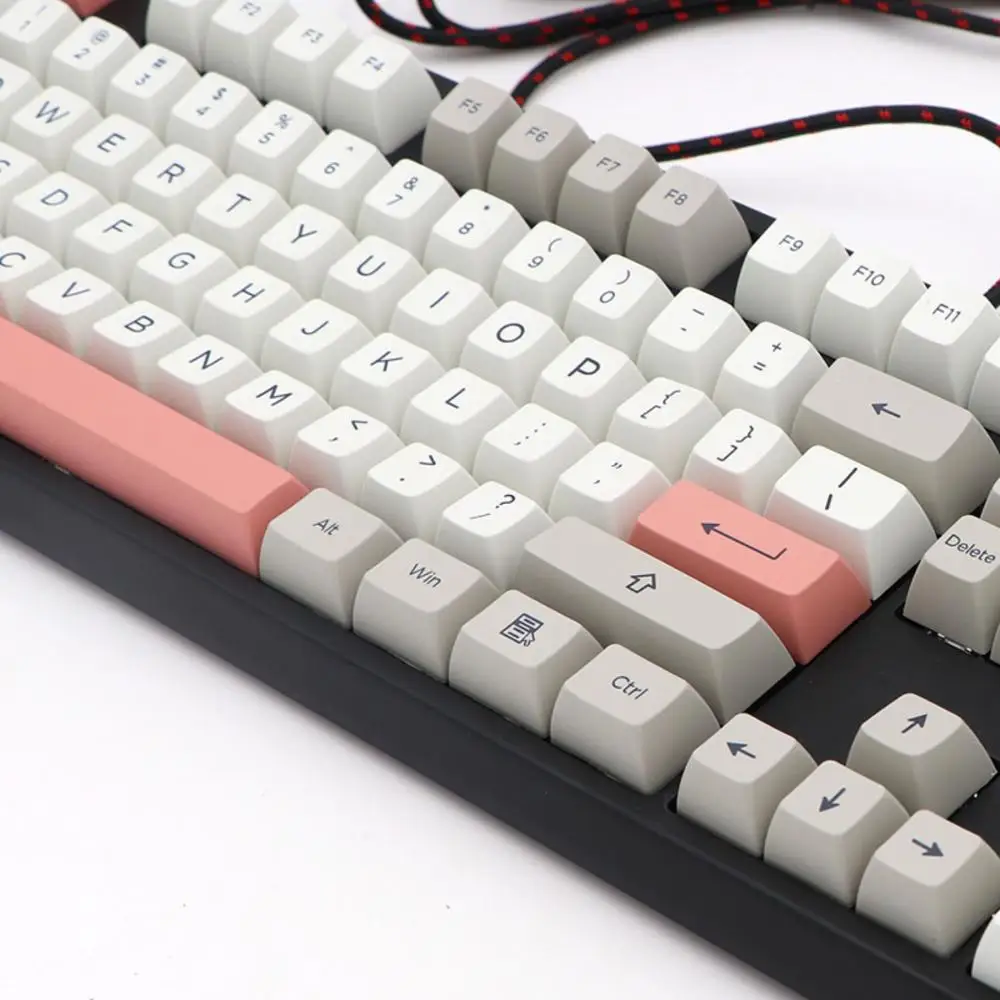Механическая клавиатура Keypro в стиле ретро 9009 SA набор толстых колпачков для