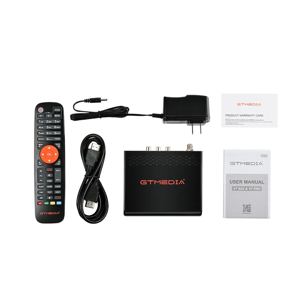 

DVB-S/S2 Gtmedia V7 S2X Satellite Receiver Upgraded by GTmedia V7S HD With USB WIFI Digital Receptor H.265 Freesat v7s2x No app