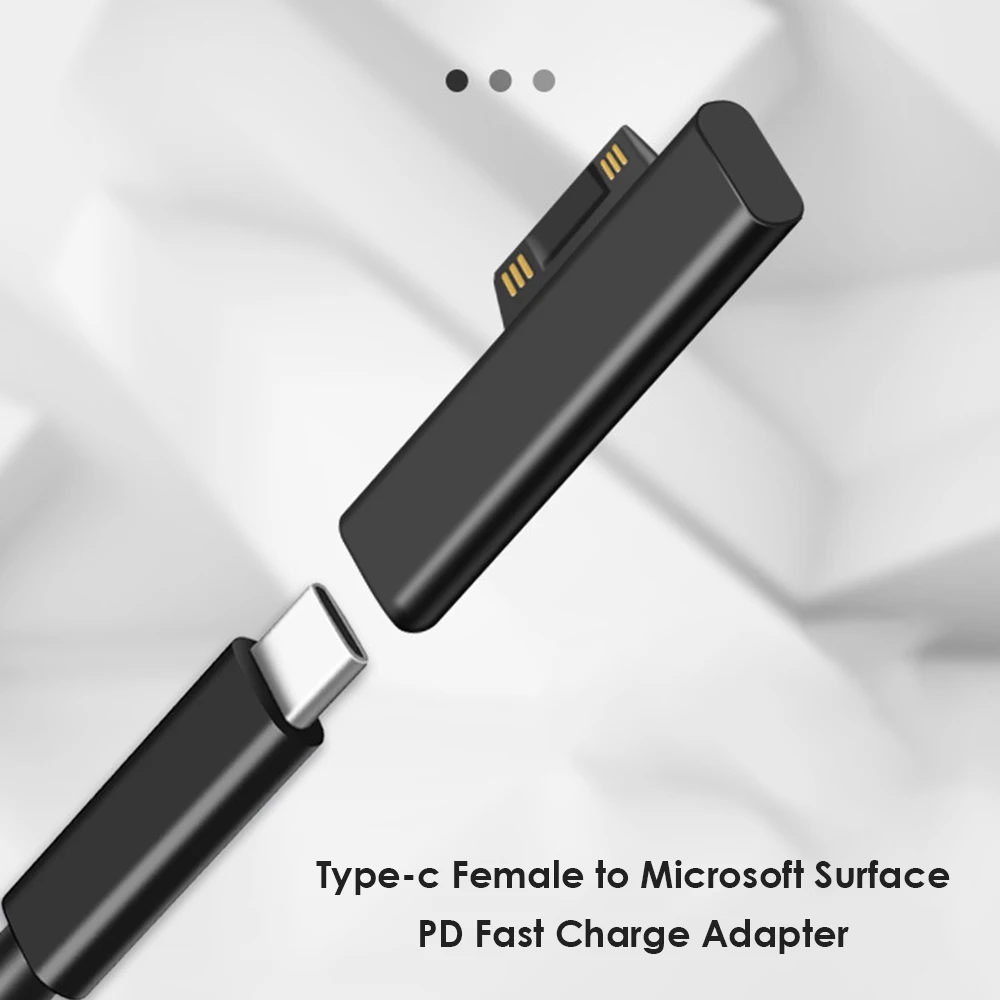 Переходник с разъемом для быстрой зарядки адаптер двумя портами USB Type-C