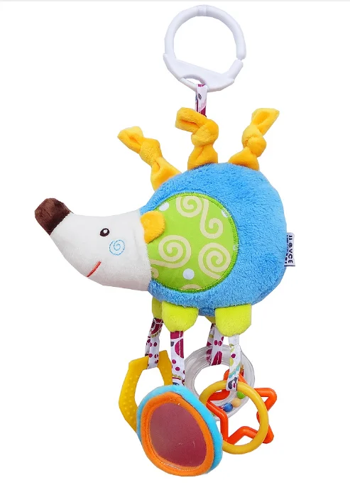 

Newborn Baby Plush Stuffed Toys Crib Stroller Baby Rattles Mobile Cute Animal Hanging Bell Educational Baby Teether Toys Gifts