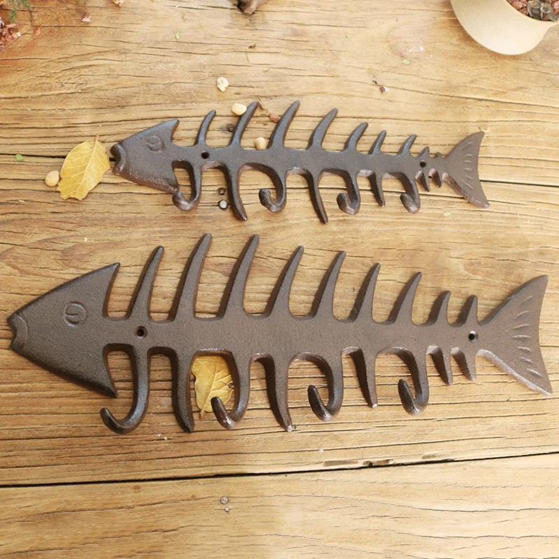 Сельские ретро чугунные поделки креативный крючок для спальни шкафа шляпы