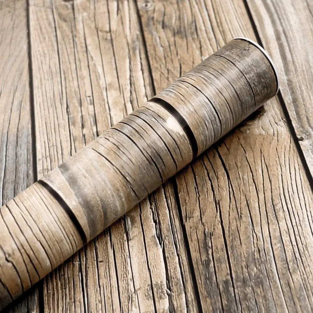 Самоклеящаяся настенная бумага с деревянным узором декоративная без клея