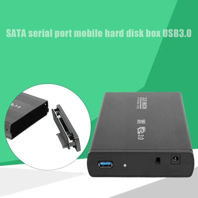 2,5/3,5 дюйма USB 2,0/3,0 на SATA порт SSD чехол Портативный 6-гбит/с внешний жесткий диск Корпус твердотельный диск коробка для Windows/Mac