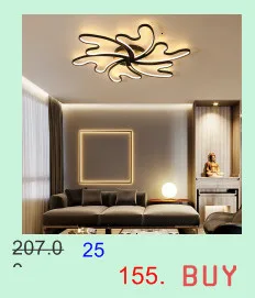 Chandelierrec Moden светодиодный потолочный светильник Домашнее освещение светильники Алюминиевый AC85-265V потолочный светильник для гостиной спальни низкие потолки