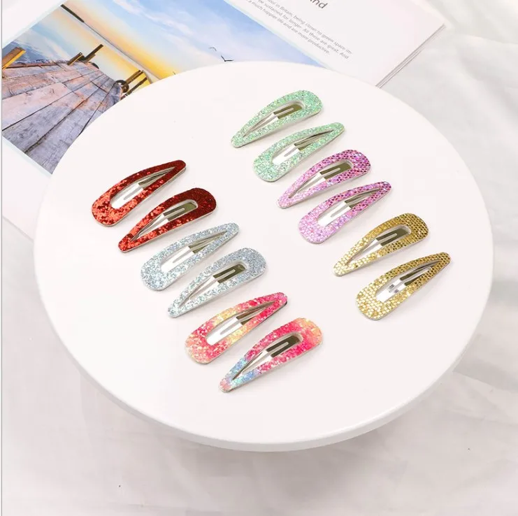 

Grit Candy Color Bright Powder Clip Baby Colorful Bb Clip Sequins