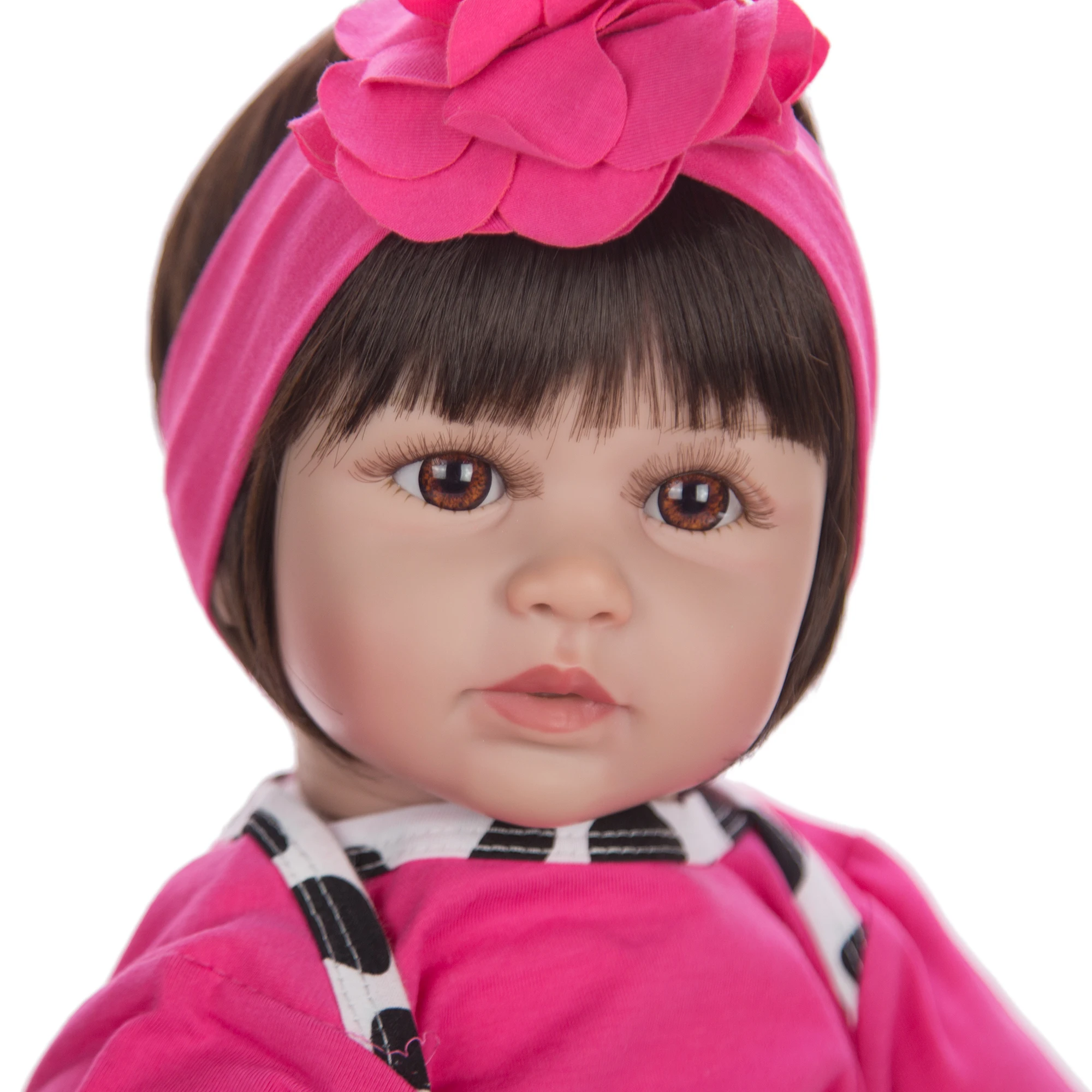60 см милые куклы для новорожденных силиконовая виниловая Мягкая кукла Bebe игрушка