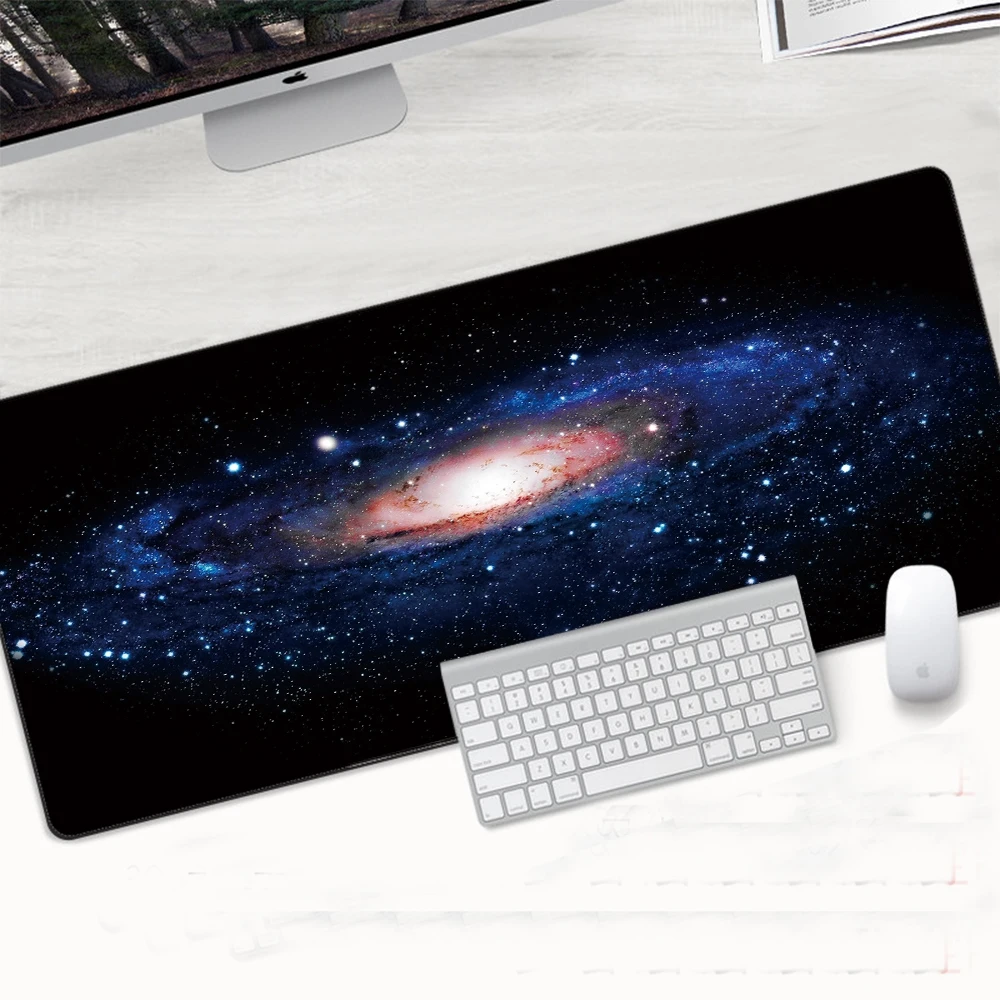 

Mairuige Large Desktop Pad Andromeda Galaxy Mouse Pad Cute Computer Mouse Pad Gamer Mausepad Laptop Mouse Pad 900x400x2mm