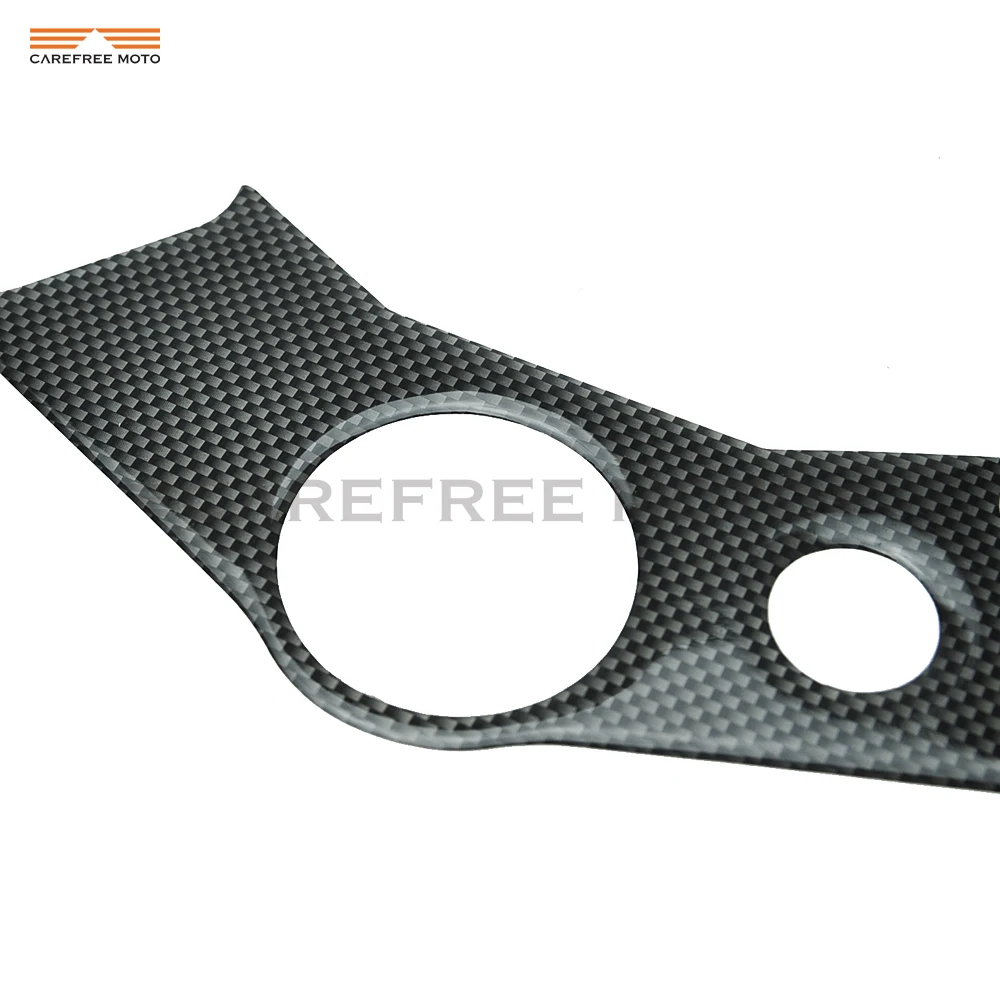 Мотоциклетный чехол из углеродного волокна с рисунком тройной зажим хомут
