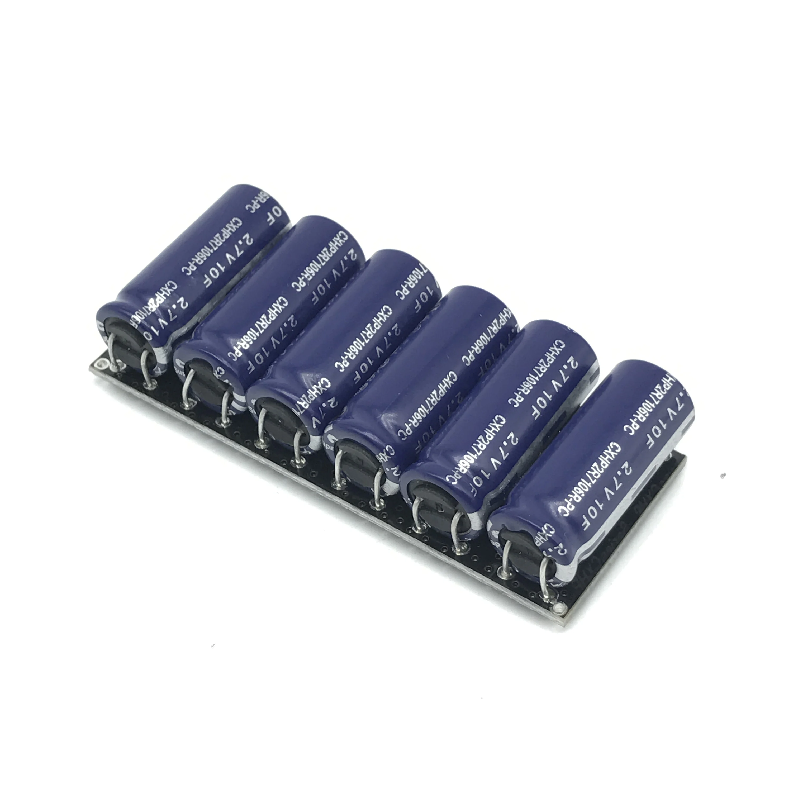 

Single Row Supercapacitor Module 16V1.6F 2.7V10F 2.7V 1.6F Farrah Capacitor Module