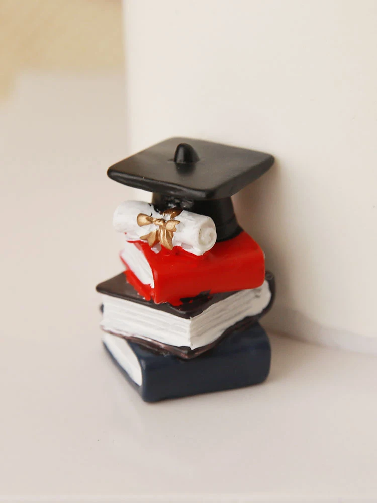 Украшение для торта на выпускной топпер пирожных из смолы мальчиков и девочек