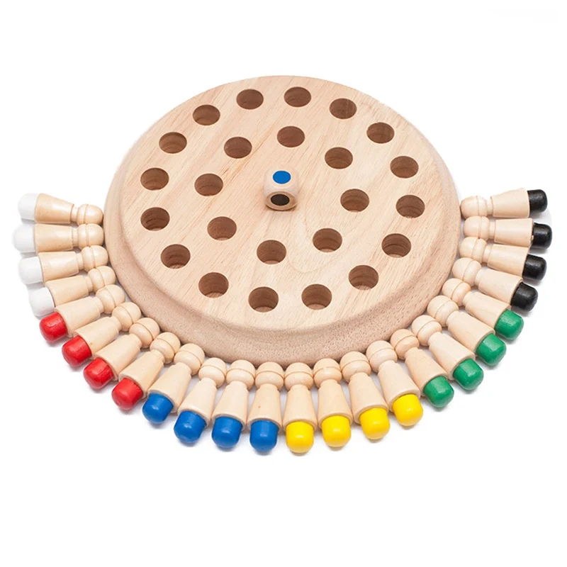 Детская игра для вечерние деревянная палочка запоминания шахматная забавная