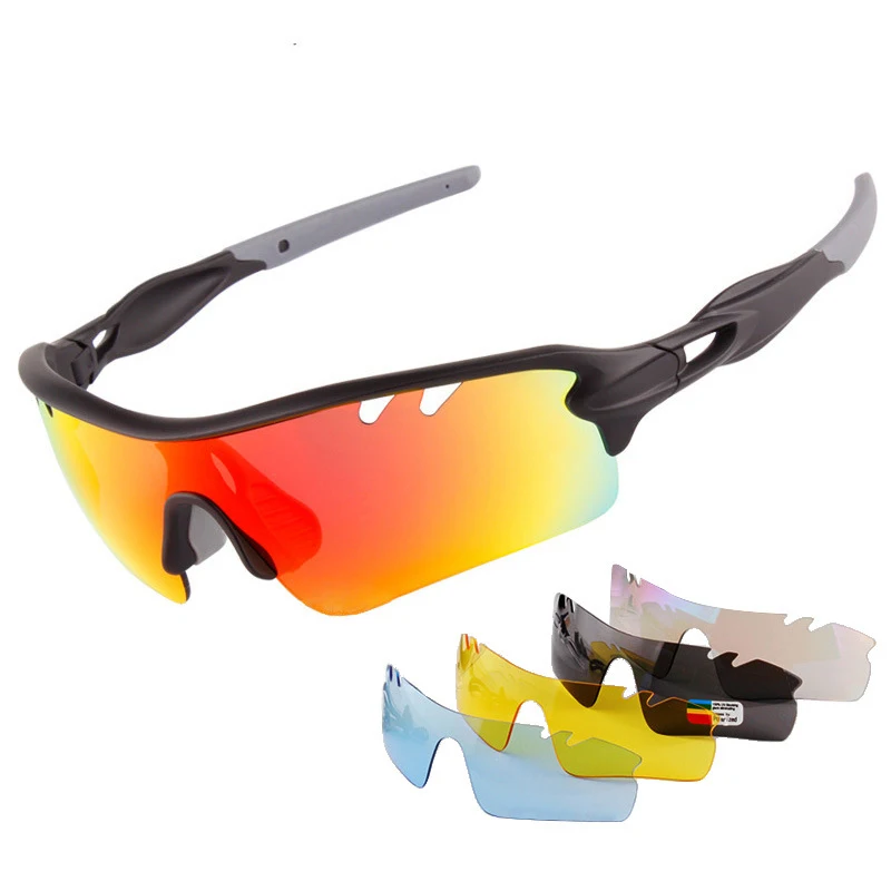 Комплект велосипедных очков с 5 линзами Поляризованные спортивные