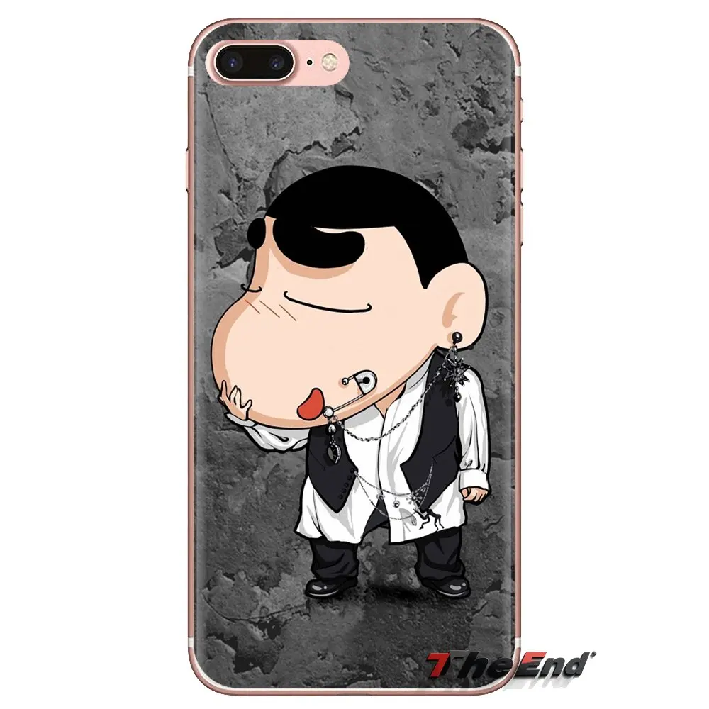 Для Xiaomi Redmi 4A S2 Note 3 3S 4 4X5 6plus 7 6A Pro Pocophone F1 с изображением Crayon Shin-Chan Арт Мягкие
