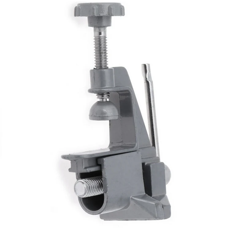 Алюминиевые миниатюрные тиски настольные из сплава универсальные с зажимом