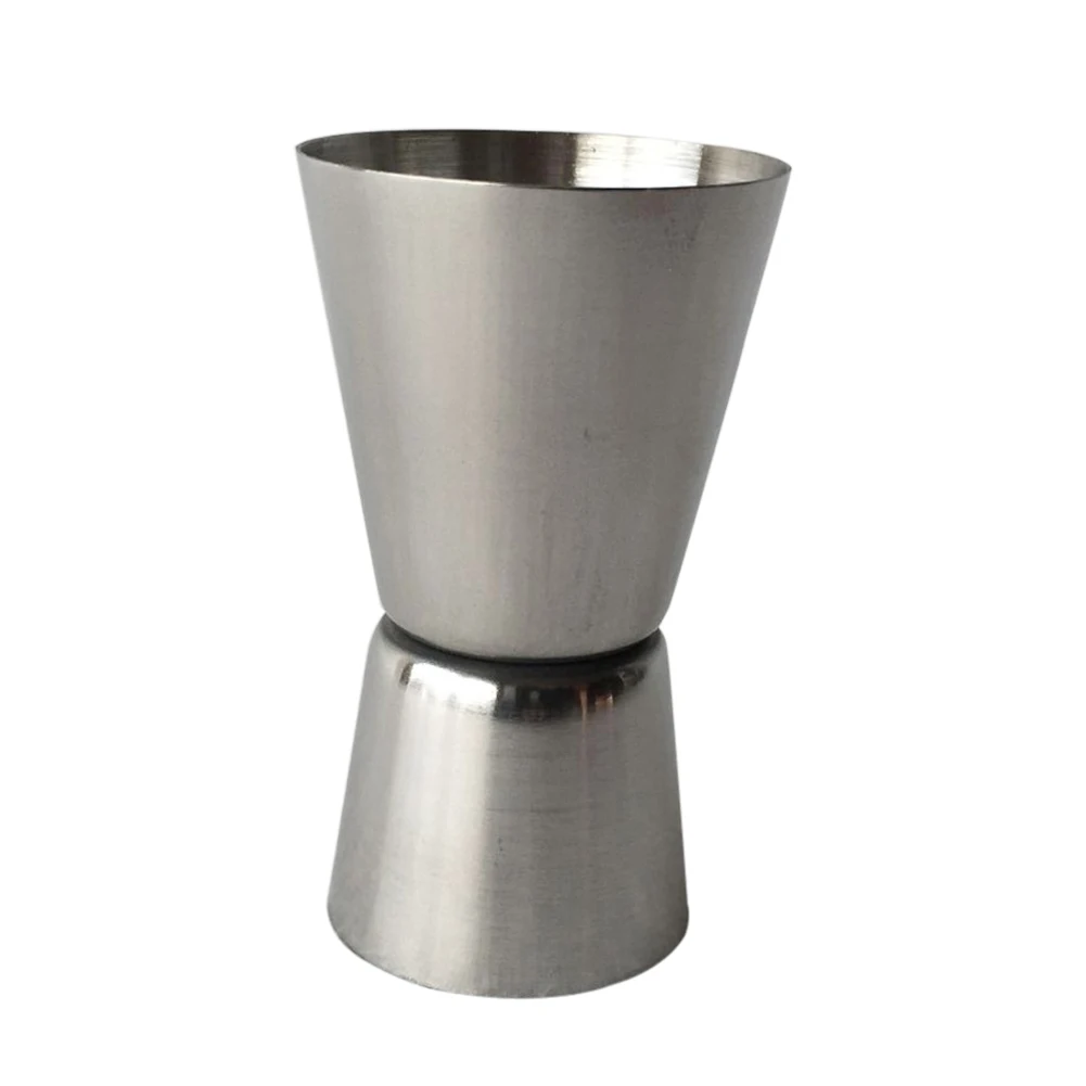 

Stainless Steel Double Jigger Shot Glass Cocktail Bartender Mixer Measuring CupDrink Spirit Measure Jigger Kitchen Gadgets