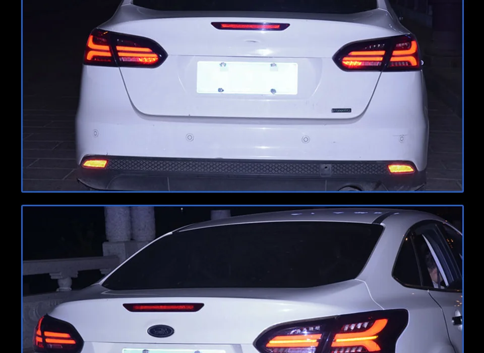 Автомобильный Стайлинг для Ford focus 3 светодиодный задний фонарь для Ford Focus светодиодный противотуманный фонарь для focus 3 аксессуары автомобильный Стайлинг
