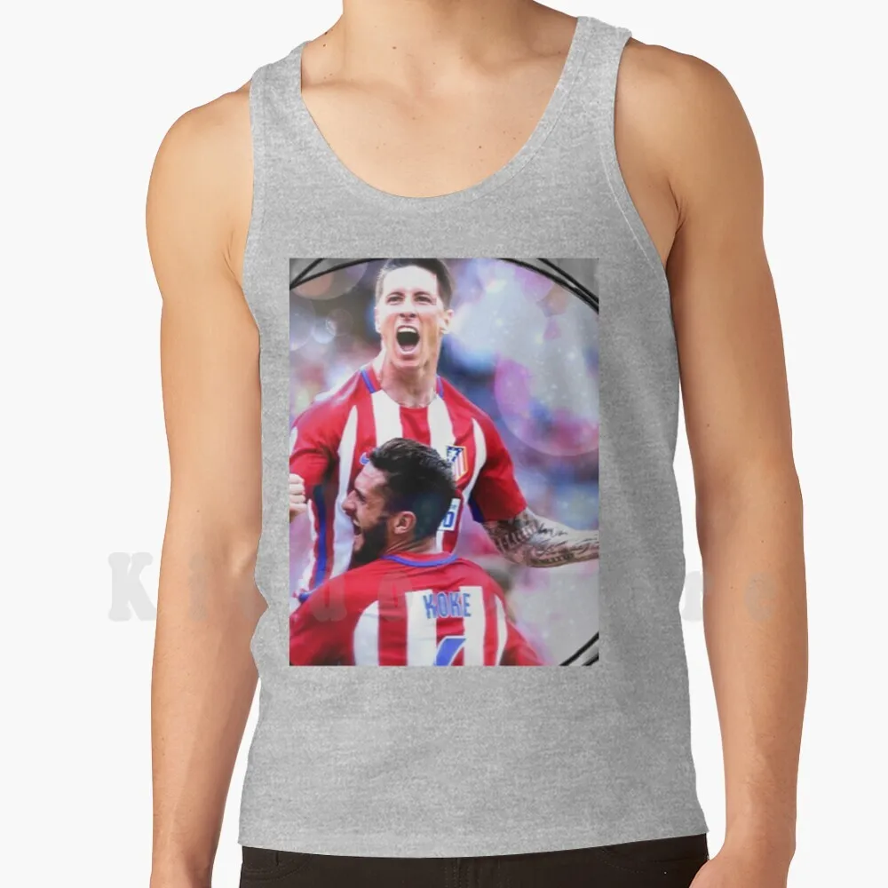 

Майка из 100% хлопка с принтом атлетика Коке Торрес Фернандо гол