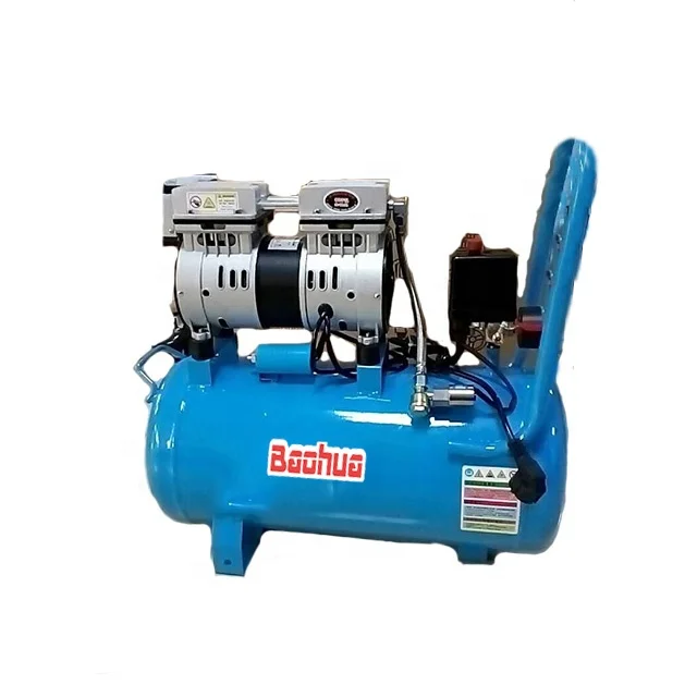 

Mobile silence and oil free air compressor