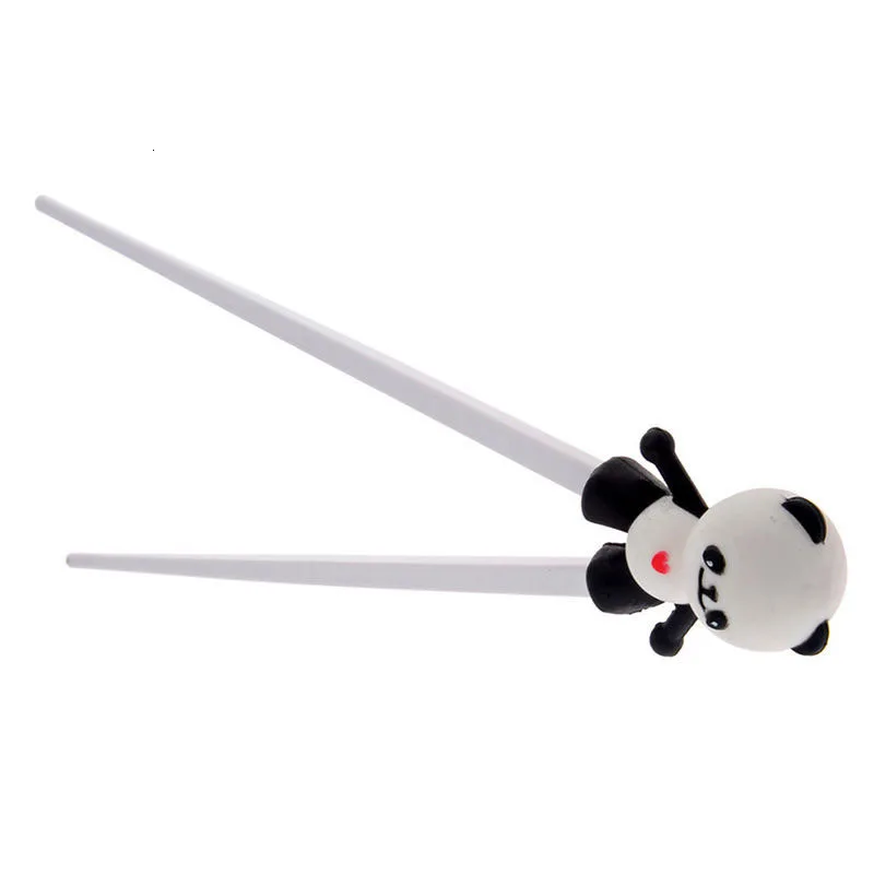 1 пара силиконовая Милая мультяшная панда помощник палочка для еды детская